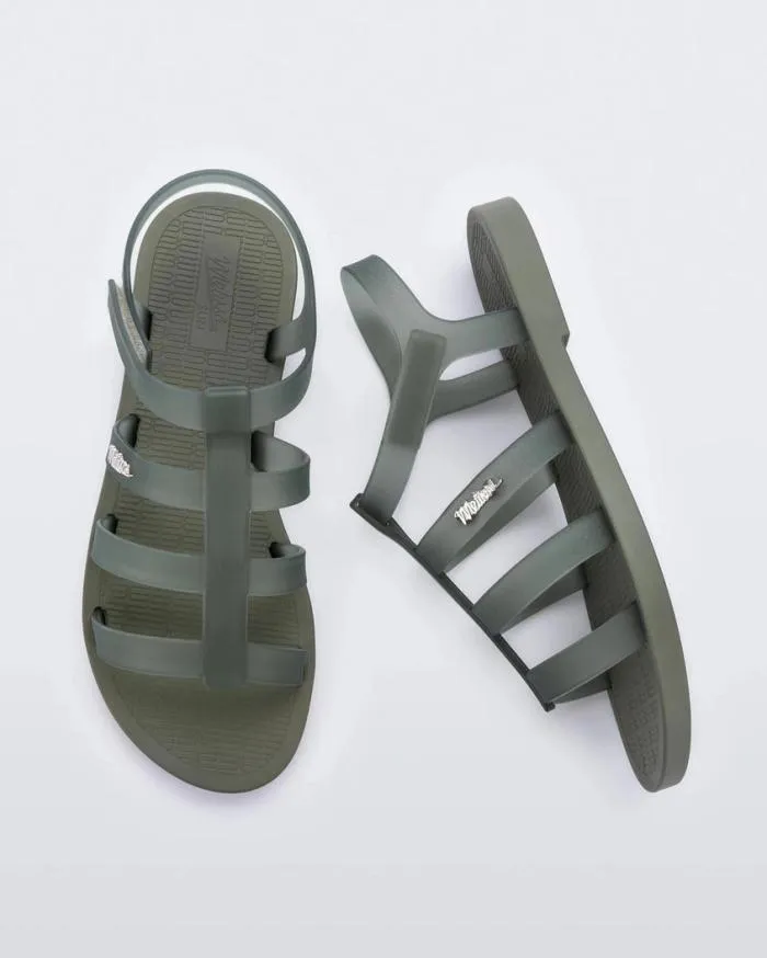 Women Sun Rodeo Greenclear Green Melissa Sandals