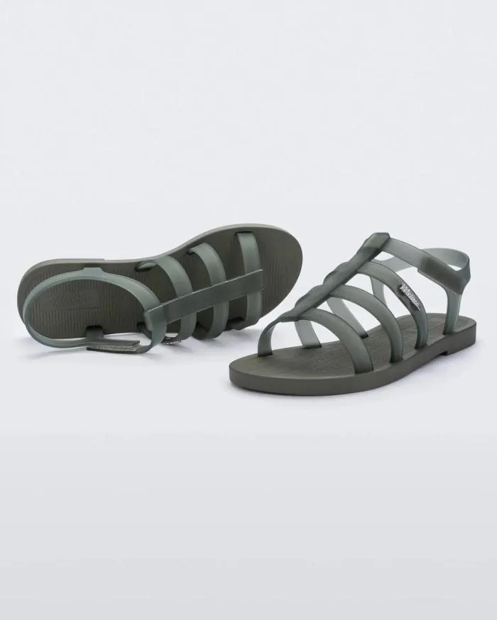 Women Sun Rodeo Greenclear Green Melissa Sandals