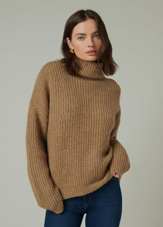 Women Sweaters Joe039s Jeans THE TORONTO OVERSIZED SWEATER Oatmeal
