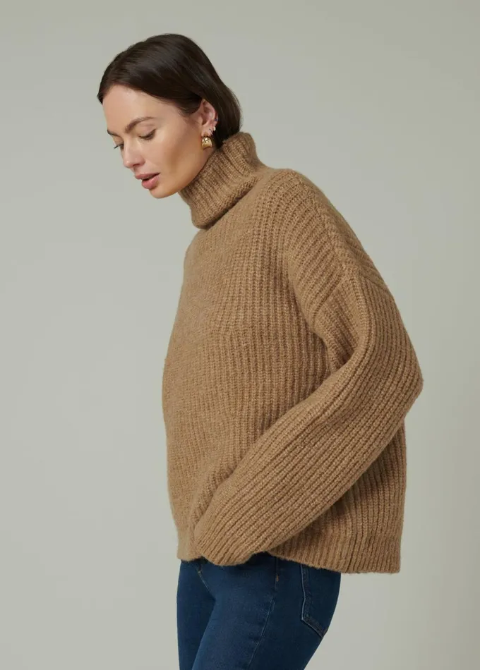 Women Sweaters Joe039s Jeans THE TORONTO OVERSIZED SWEATER Oatmeal