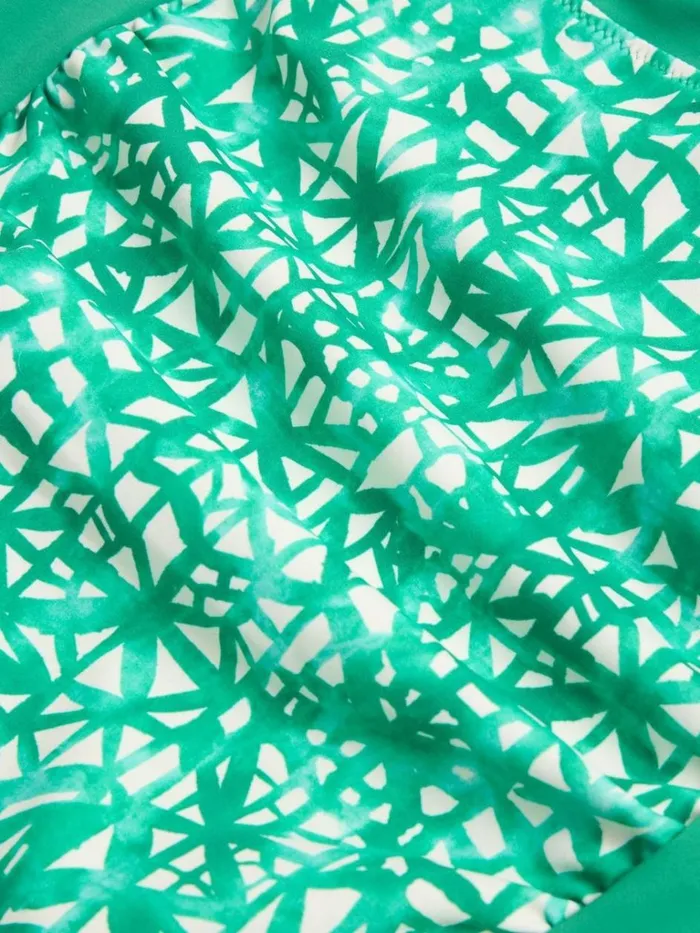 Women SWIMWEAR White Stuff Sunshine Reversible Halter Neck Swimsuit Green Multi Women SWIMWEAR White Stuff Sunshine Reversible Halter Neck Swimsuit Green Multi