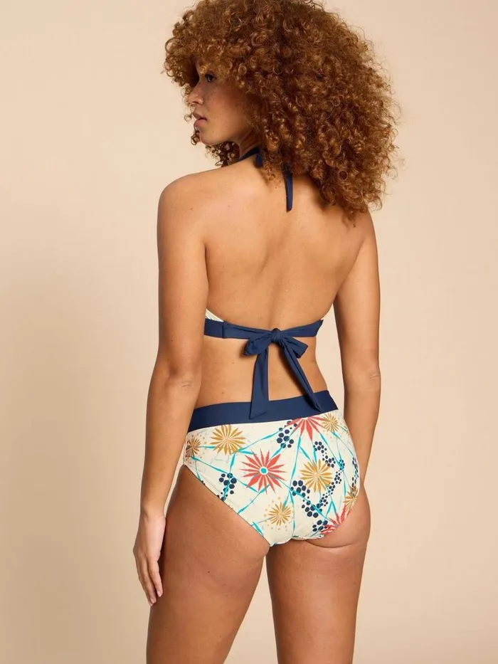 Women SWIMWEAR White Stuff Valley Bikini Bottom Ivory Multi