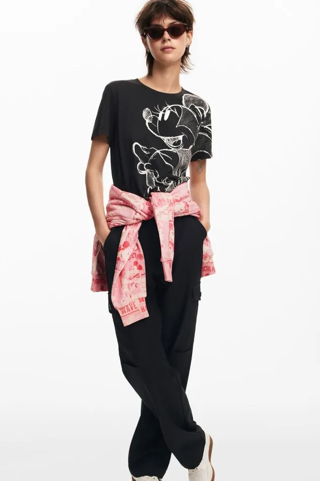 Women Tshirts Desigual Minnie Mouse Tshirt