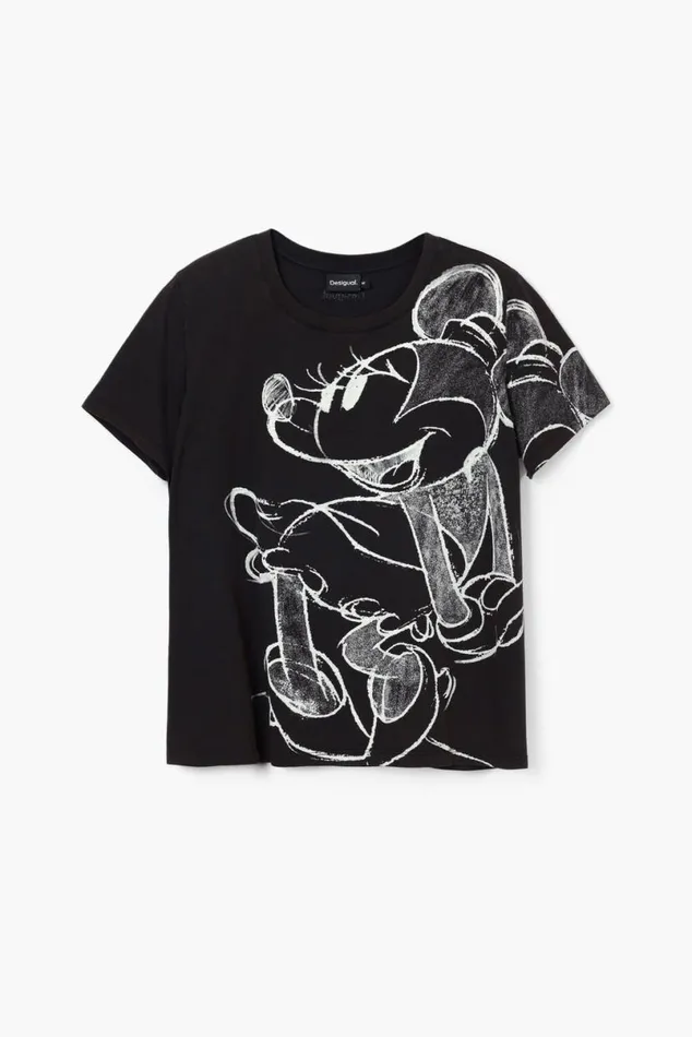 Women Tshirts Desigual Minnie Mouse Tshirt