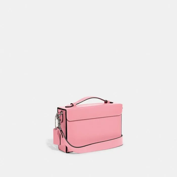 Women Tabby Box Bag Silverflower Pink Coach Crossbody Bags