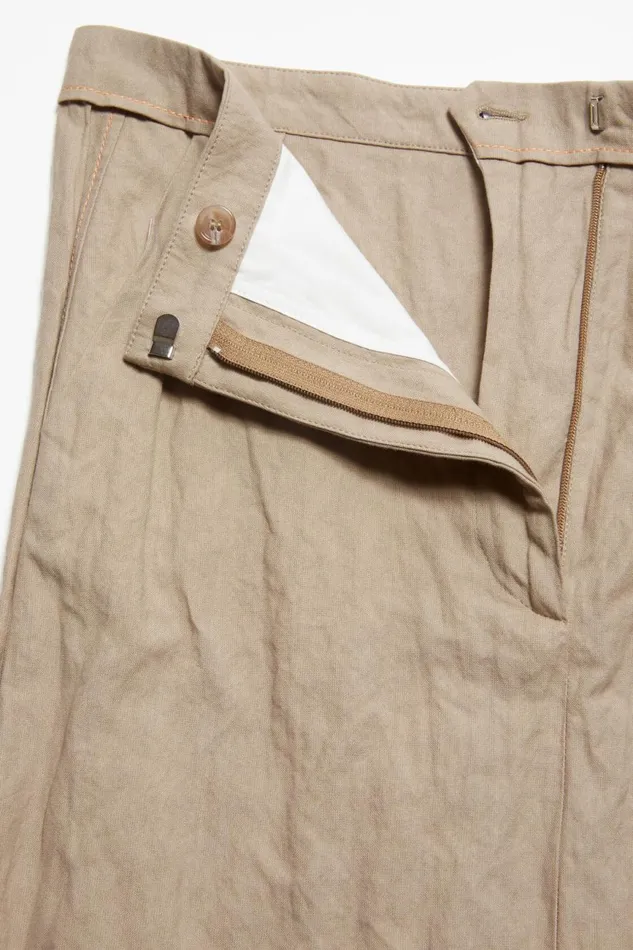 Women Tailored Skirt Cold Beige Acne Studios Skirts