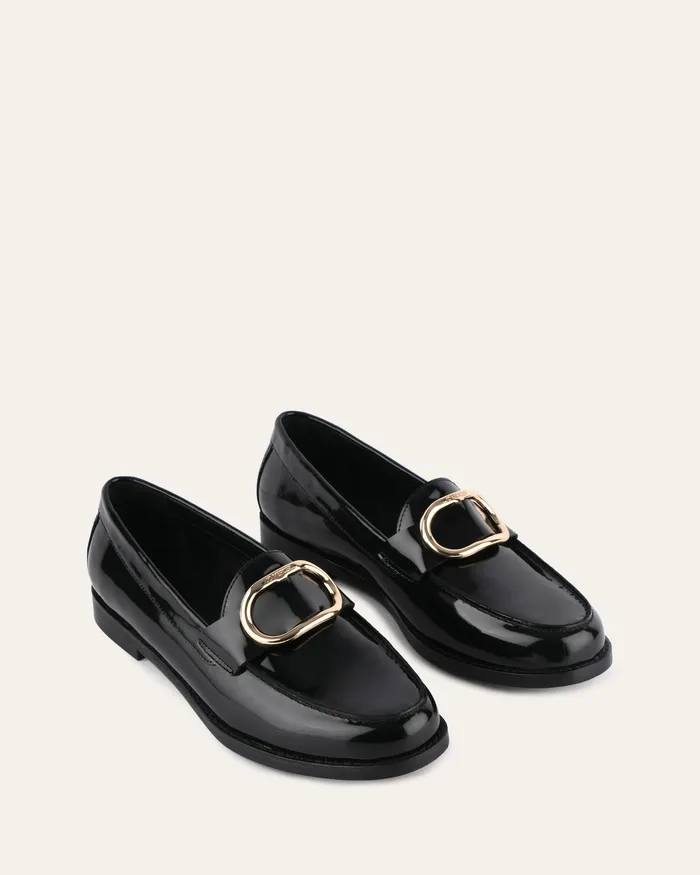 Women Tamara loafers black patent LACE UP and LOAFERS jomercer