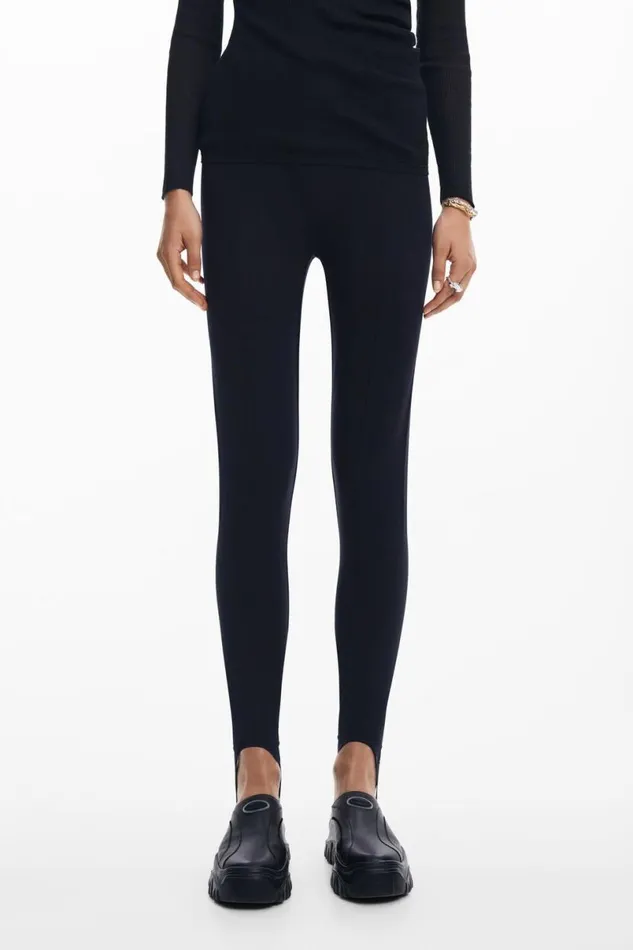 Women Trousers Desigual Fusseau Leggings M Christian Lacroix
