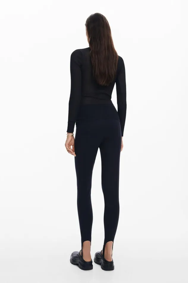 Women Trousers Desigual Fusseau Leggings M Christian Lacroix