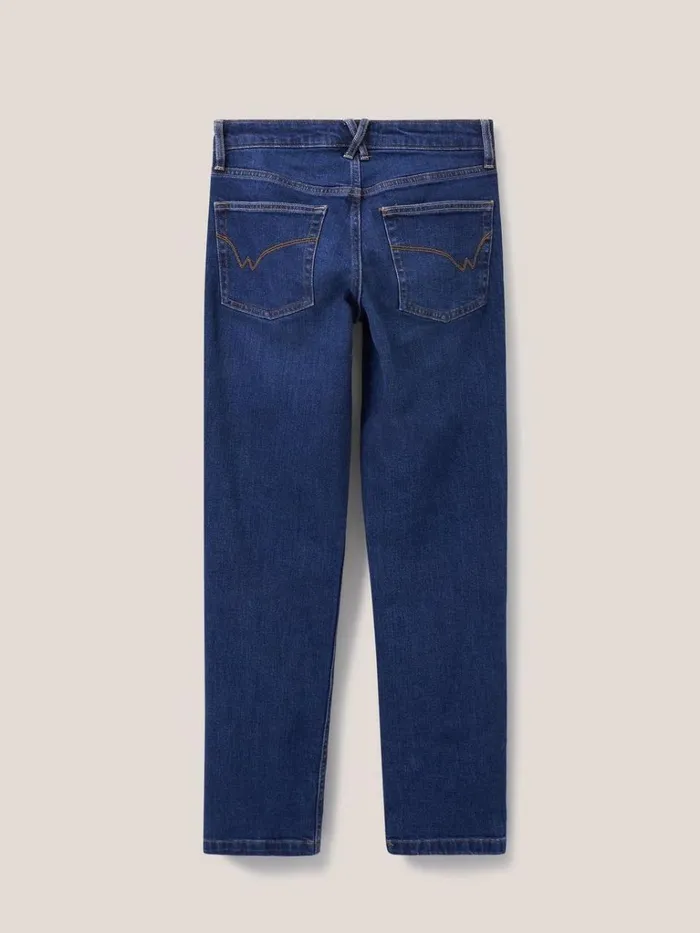 Women TROUSERS White Stuff Brooke Straight Jeans Mid Denim Women TROUSERS White Stuff Brooke Straight Jeans Mid Denim