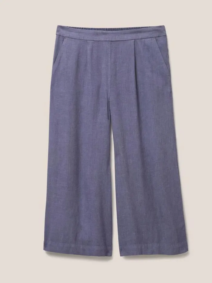 Women TROUSERS White Stuff Lisette Cullotte Dusty Purple Women TROUSERS White Stuff Lisette Cullotte Dusty Purple