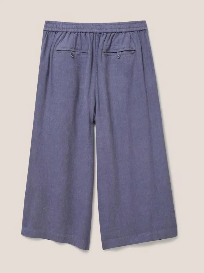 Women TROUSERS White Stuff Lisette Cullotte Dusty Purple Women TROUSERS White Stuff Lisette Cullotte Dusty Purple