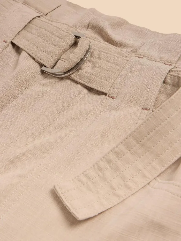 Women TROUSERS White Stuff Teakie Tencel Linen Trouser Light Natural