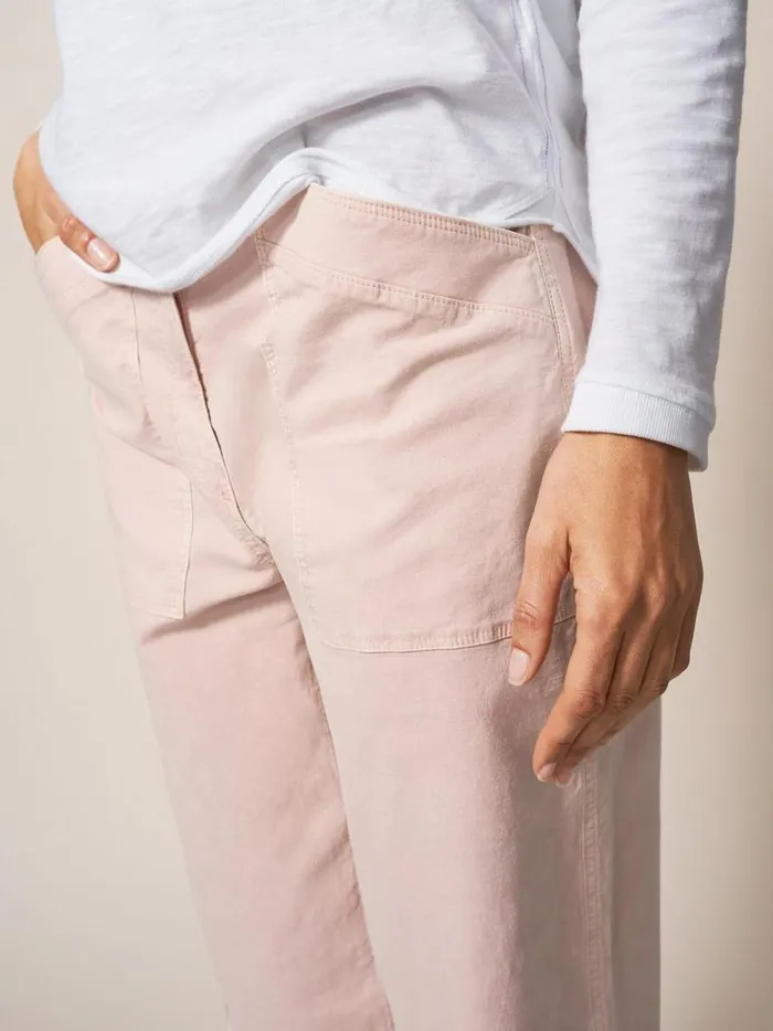 Women TROUSERS White Stuff Tessa Chino Mid Pink