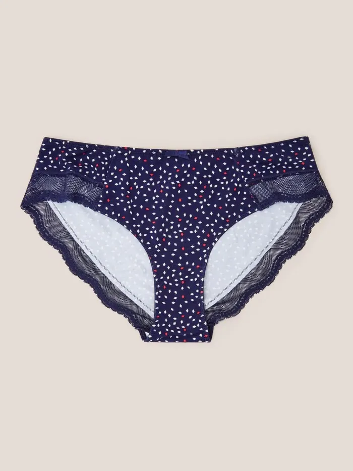 Women UNDERWEAR White Stuff Shortie Navy Multi Women UNDERWEAR White Stuff Shortie Navy Multi