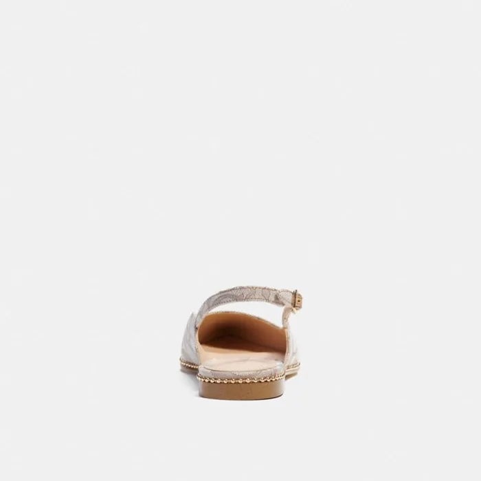 Women Vae Skimmer Stone Coach Flats and Loafers