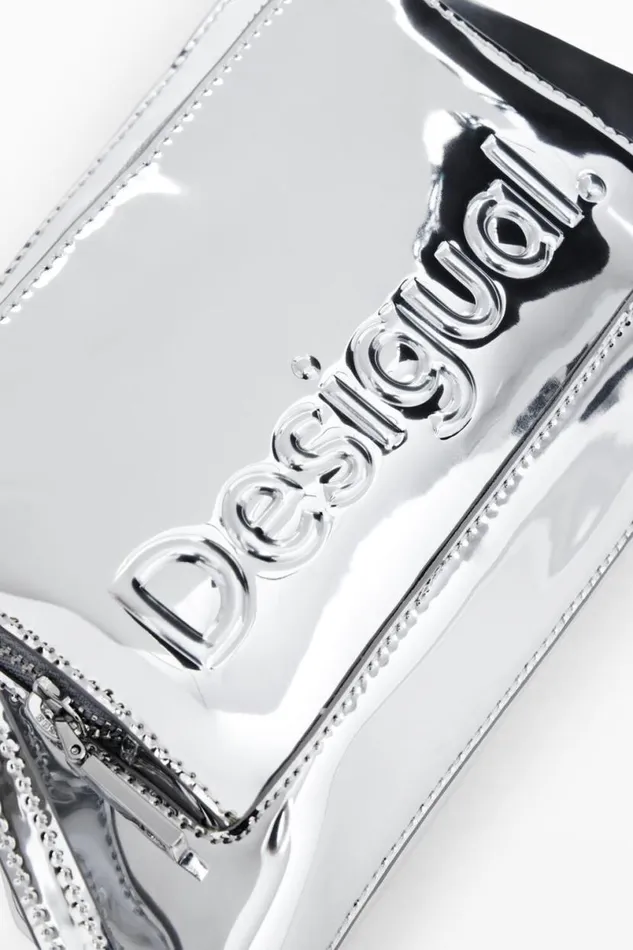 Women Wallets and Purses Desigual Mini Half Logo Bag