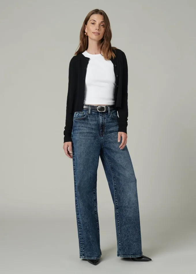Women Wide Leg Joe039s Jeans THE MIA PETITE Kindness