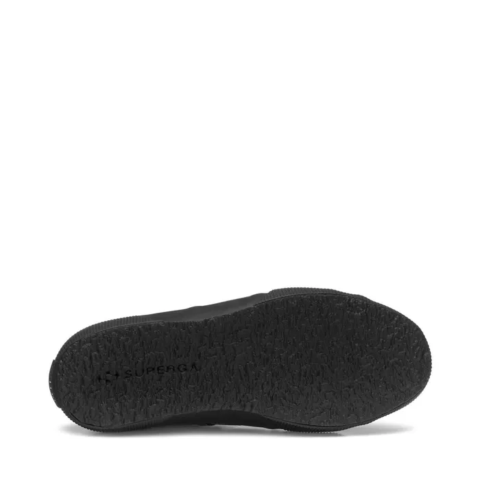Women Woman 2750LAMEW Sneaker TOTAL BLACK HEMATITE Superga Low Cut