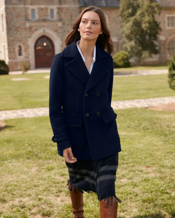 Women Women039s Bond Peacoat Navytopaz Billy Reid Jackets and Outerwear