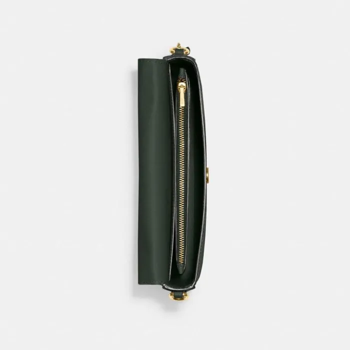 Women Wyn Crossbody Brassamazon Green Coach Crossbody Bags