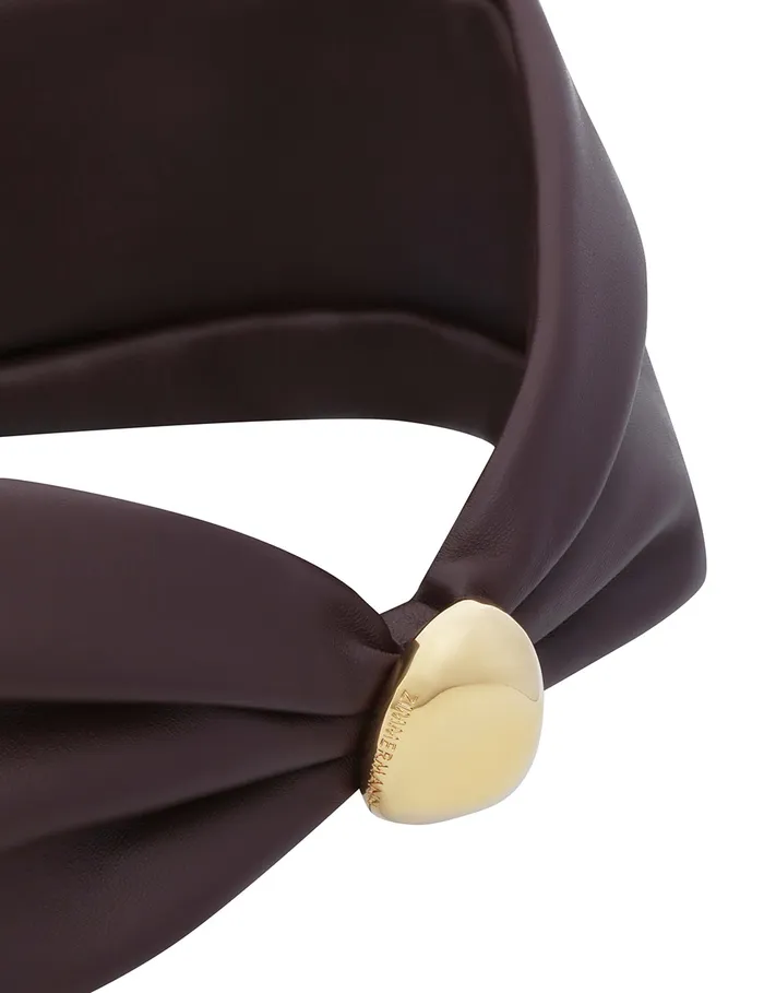 Women Zimmermann Belts Gleam Belt 80 Mahogany