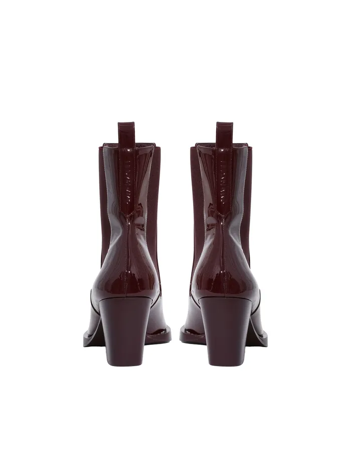 Women Zimmermann Boots Drew Low Boot 70 Bordeaux