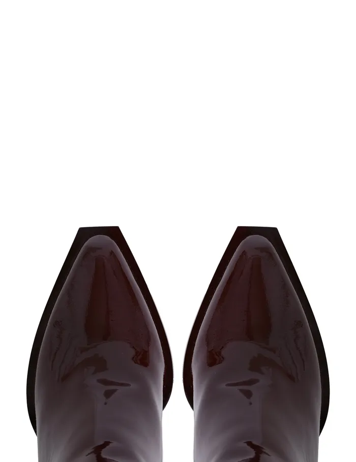 Women Zimmermann Boots Drew Low Boot 70 Bordeaux
