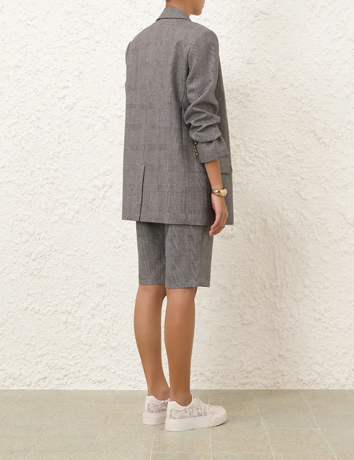 Women Zimmermann Clothing Crush Check Long Short Check