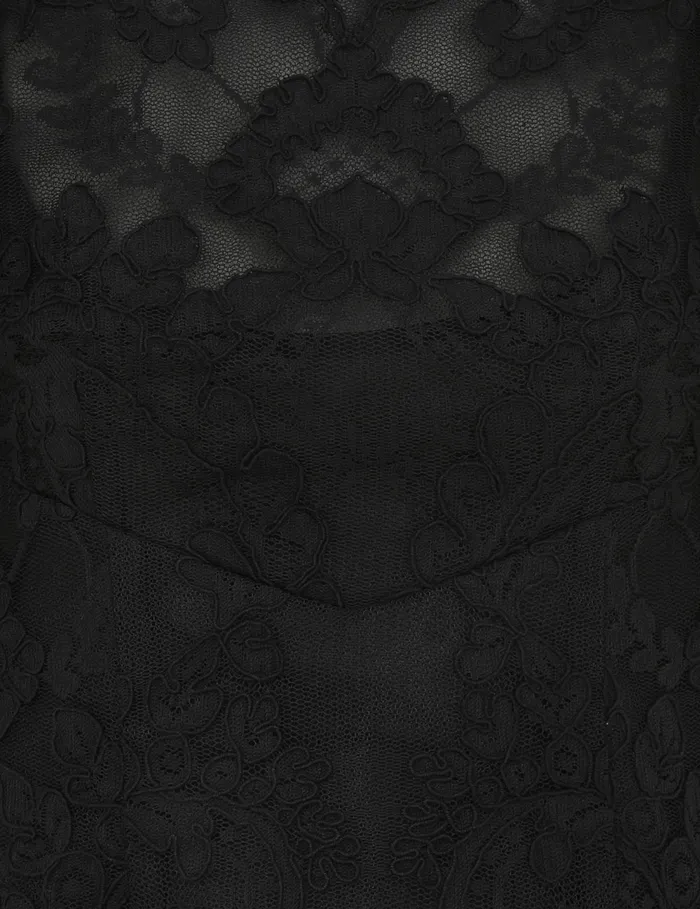 Women Zimmermann Clothing Crush Lace Frill Bodice Black