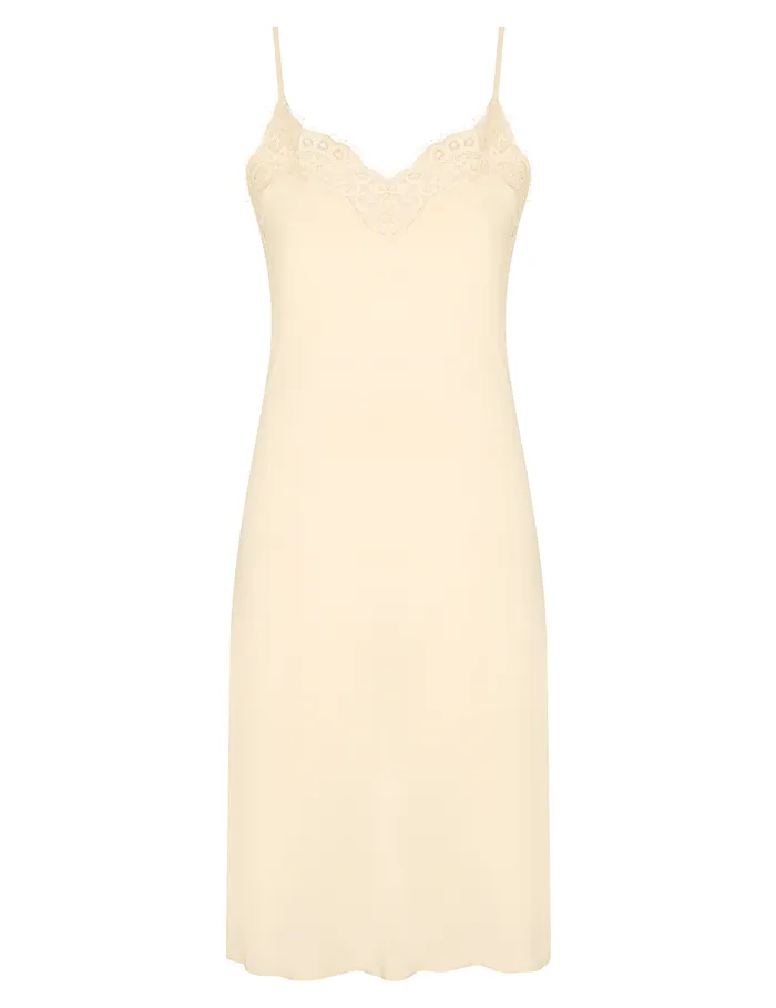 Women Zimmermann Clothing Eden V Neck Spliced Gown Cream