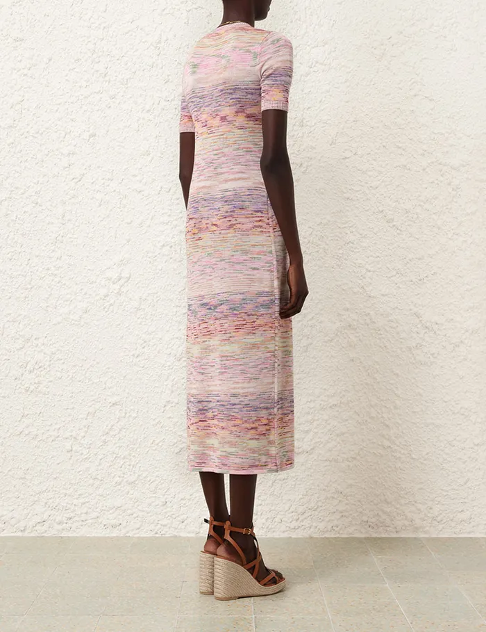 Women Zimmermann Clothing Halliday Marl Dress Multi