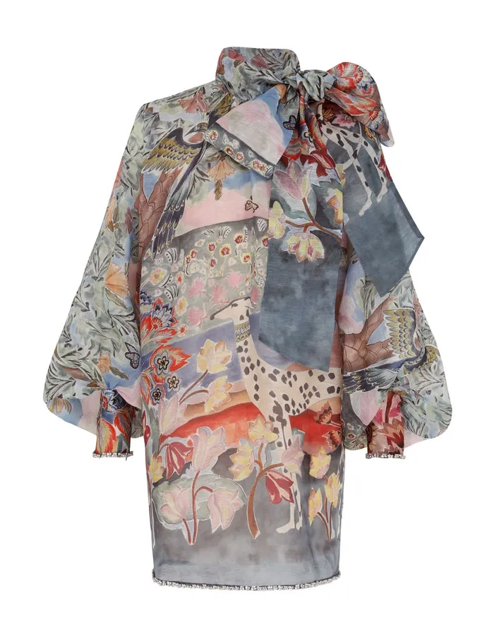 Women Zimmermann Clothing Illustration Billow Shift Eden Garden