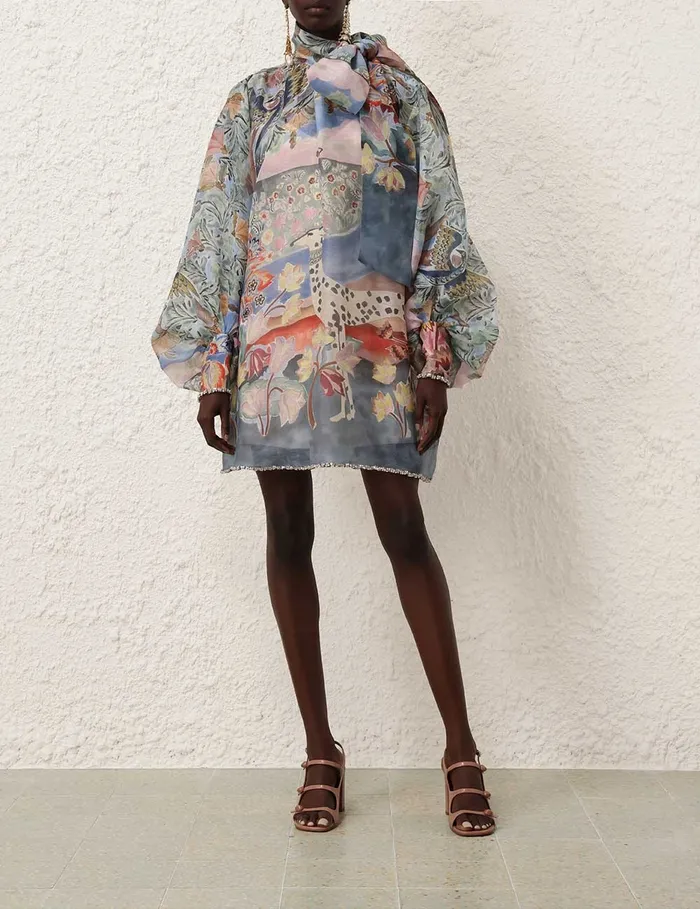 Women Zimmermann Clothing Illustration Billow Shift Eden Garden
