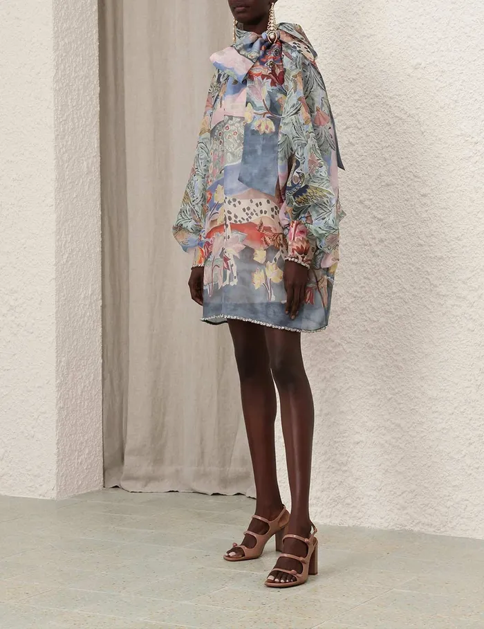 Women Zimmermann Clothing Illustration Billow Shift Eden Garden