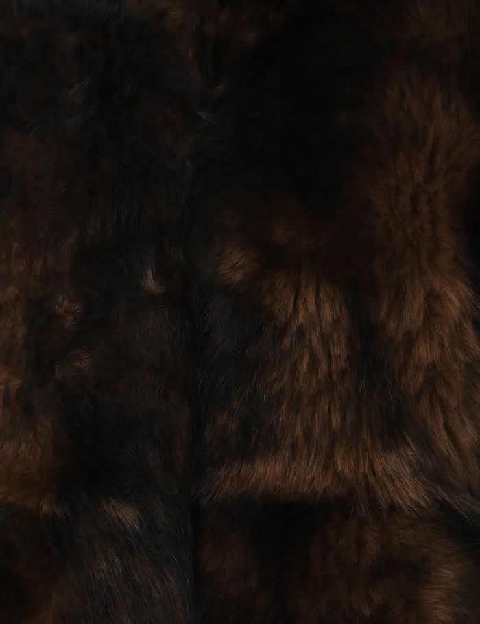Women Zimmermann Clothing Illustration Shearling Coat Chocolate