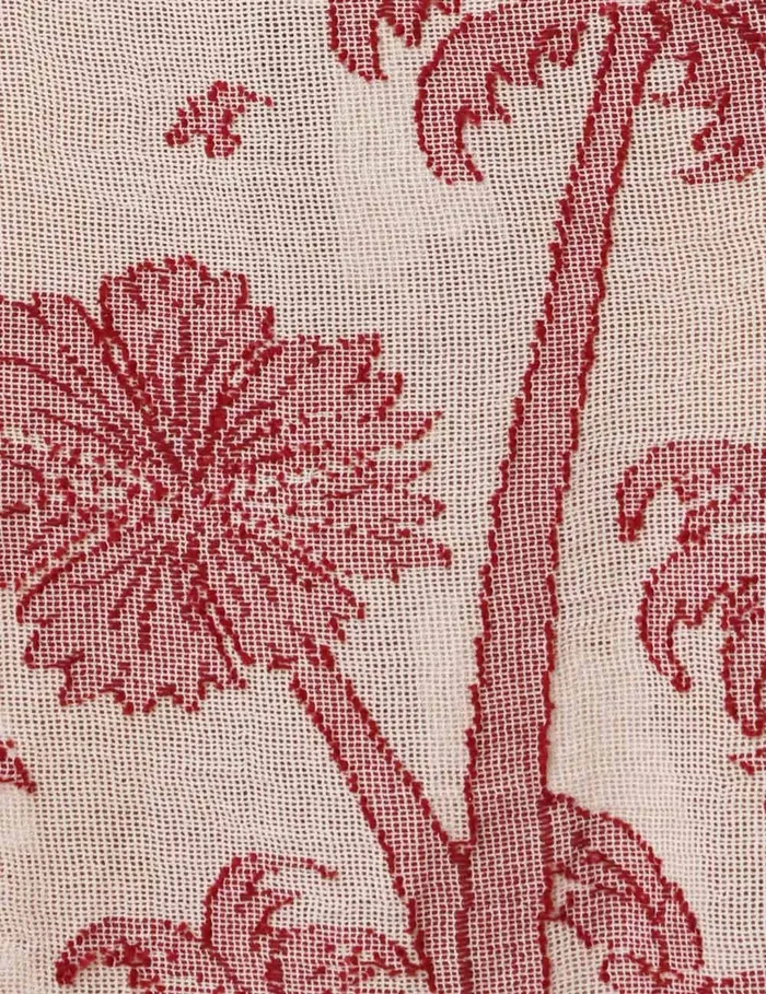 Women Zimmermann Clothing Ottie Palm Draw Waist Skirt Creamred