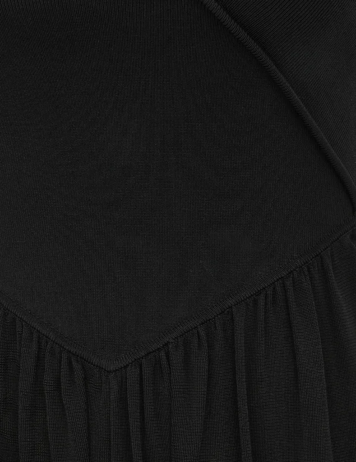 Women Zimmermann Dresses Crush Halter Neck Midi Dress Black