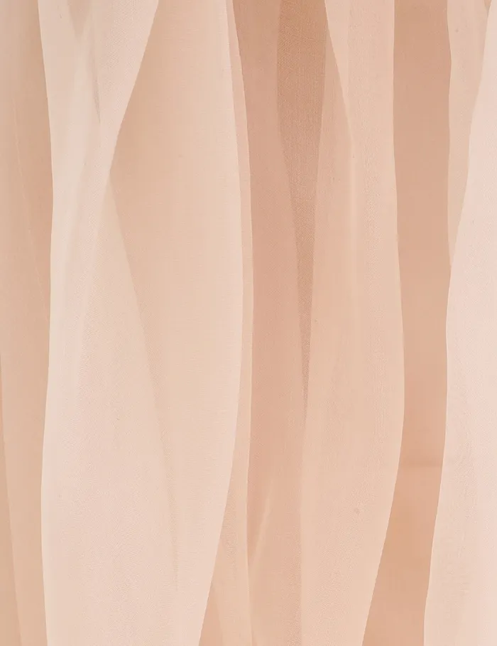 Women Zimmermann Dresses Crush Strapless Mini Dress Peach