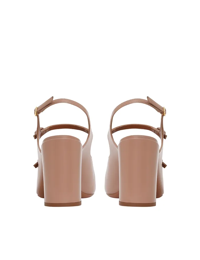 Women Zimmermann Heels Eliot Sandal 85 Biscuit