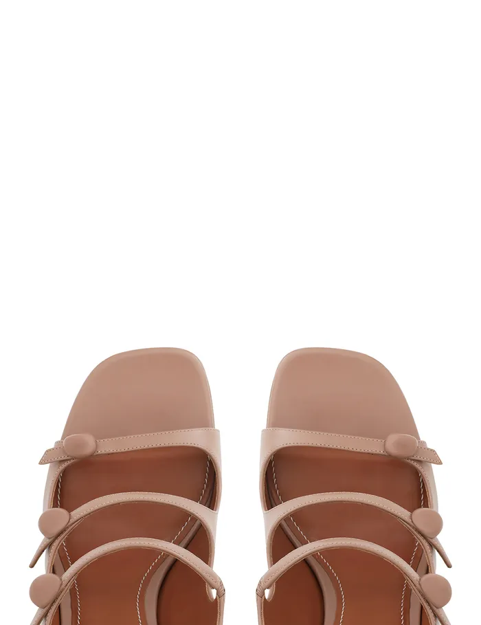 Women Zimmermann Heels Eliot Sandal 85 Biscuit
