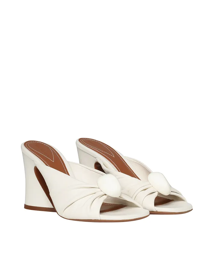 Women Zimmermann Heels Gleam Mule 85 Almond