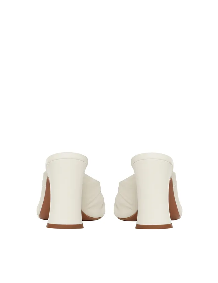 Women Zimmermann Heels Gleam Mule 85 Almond