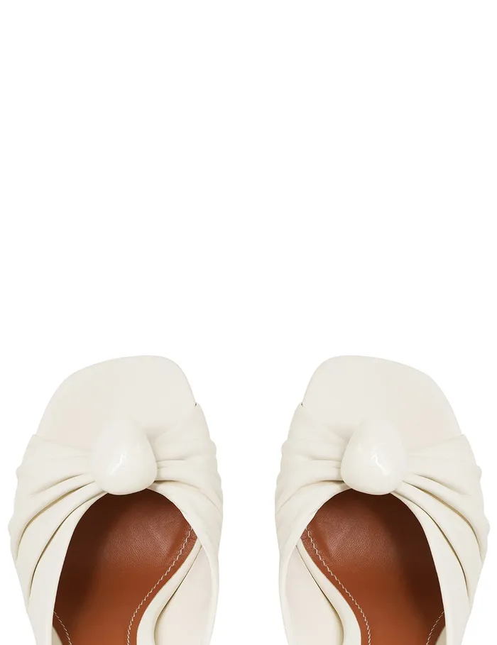 Women Zimmermann Heels Gleam Mule 85 Almond