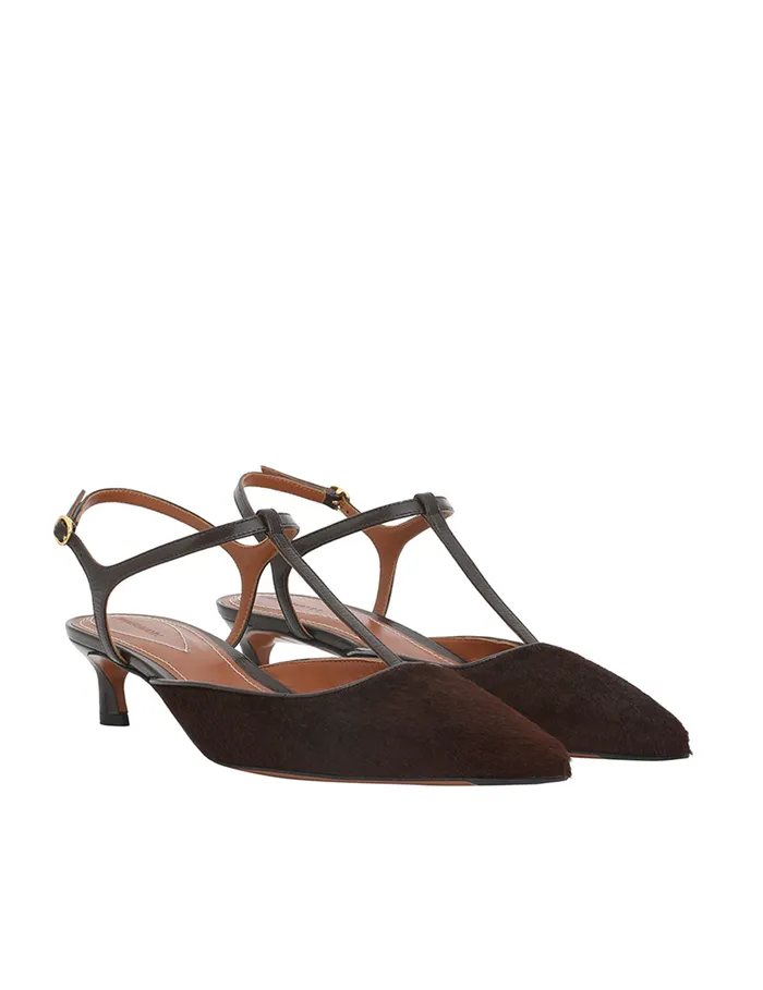 Women Zimmermann Heels Harlow Pump 35 Chocolate
