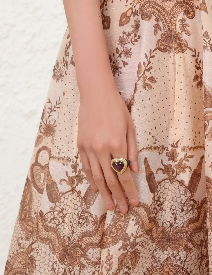 Women Zimmermann Jewellery Adore Ring Gold