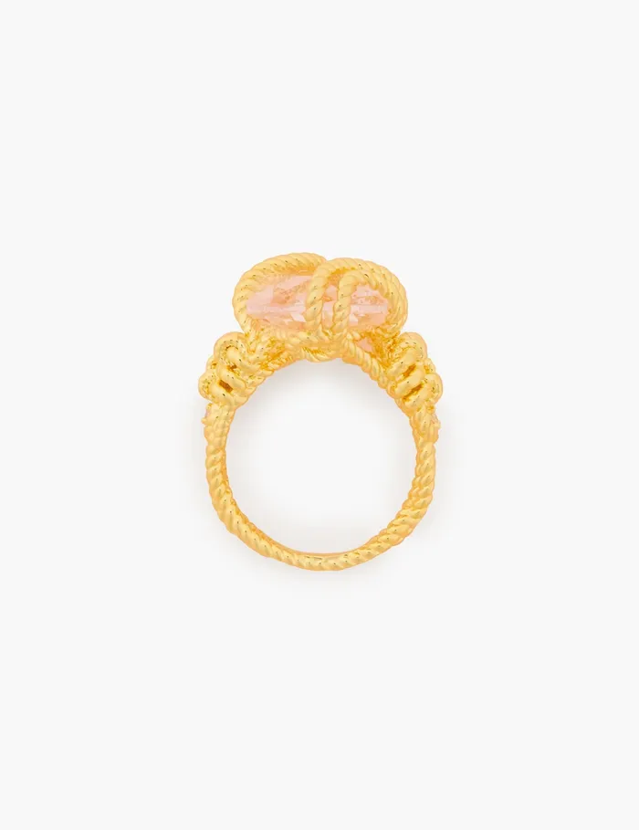 Women Zimmermann Jewellery Bloom Ring Goldblush