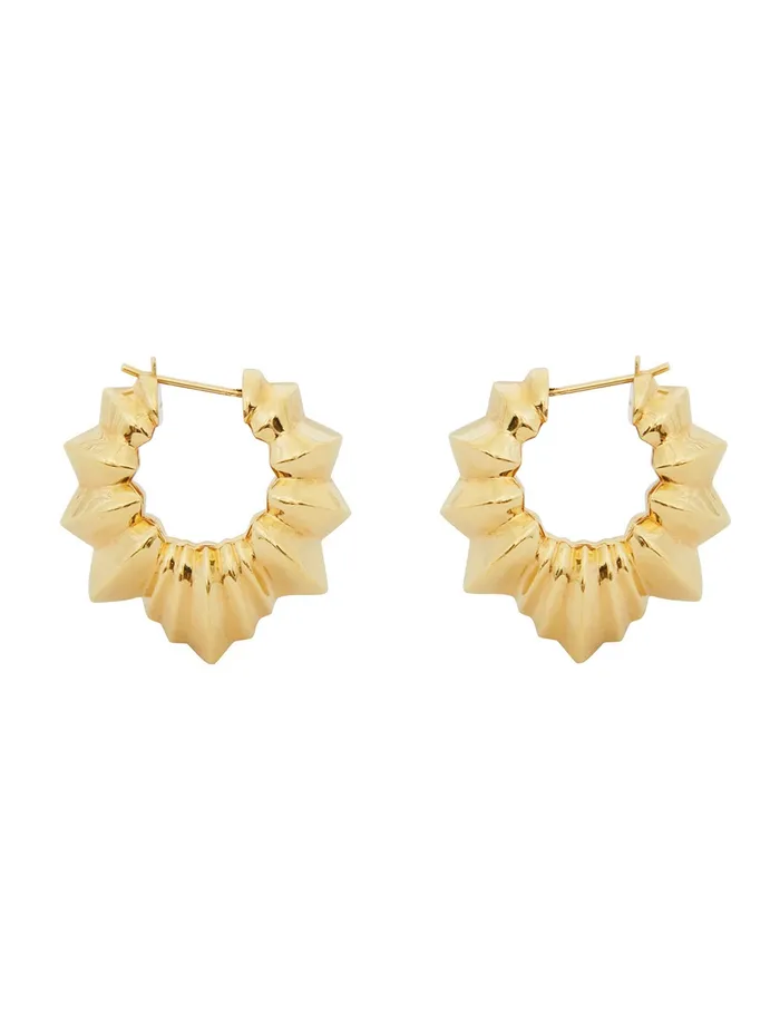 Women Zimmermann Jewellery Deco Hoops Gold