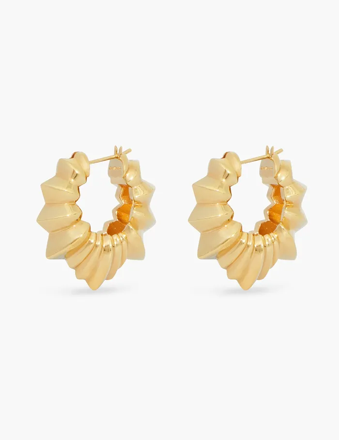 Women Zimmermann Jewellery Deco Hoops Gold