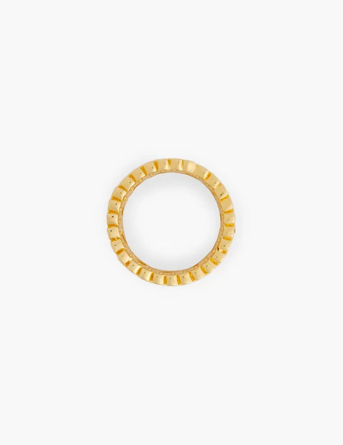 Women Zimmermann Jewellery Laurel Band Ring Gold